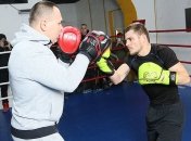 Беринчик и Малиновский провели тренировку перед боями в Киеве (Фото)