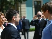 Президент Эстонии пожелала Зеленскому сохранять курс в ЕС и НАТО