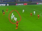 Кадр с матча Шахтер - Реал стал мемом (фото)