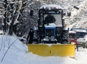 Киев получил от Германии 15 единиц cнегоуборочной техники