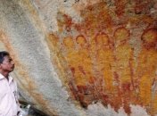 Найдены наскальные рисунки возрастом 10 тысяч лет