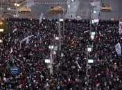 Демонстранты пошли маршем на дворец президента Египта