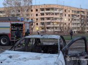 Місце удару російської ракети