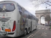 Автобус команды столкнулся с легковушкой