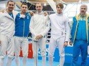 Украинские шпажисты выиграли серебро на этапе Кубка мира
