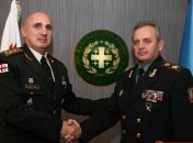 Состоялась встреча главнокомандующих армий Украины и Грузии