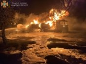 Пожар в Рени