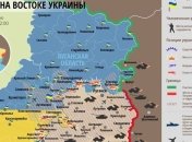 Карта АТО на востоке Украины (2 декабря)