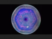 Появилось видео уникального 6-гранного вихря на Сатурне