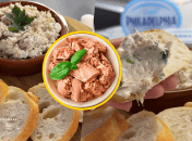 Закуска из тунца и крем-сыра