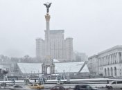 Сильные снегопады в Киеве:  въезд транспорта ограничен