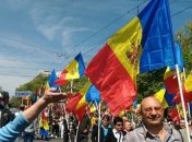В Кишиневе проходит митинг против правительства