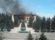 Флаг Украины поднят над Дзержинском 