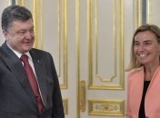 Встреча Порошенко и Могерини затянулась