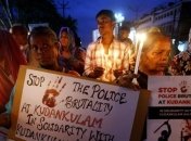 В Индии проходят протесты против строительства АЭС "Куданкулам"