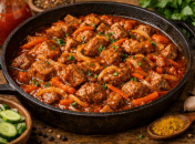 Мясо в кетчупе
