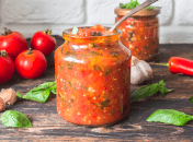 Соус з базиліком на зиму
