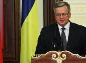 Коморовский о параде 9 мая в Москве