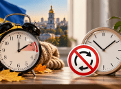 Зимовий та літній час досі діють в Україні