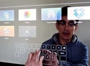 "Умное" сенсорное зеркало с iMessage и AirDrop (Видео)