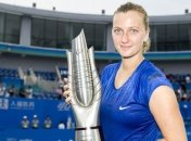 Петра Квитова стала победительницей турнира в Ухане (Китай)