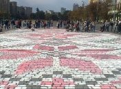 В Сумах нарисуют 500-метровый орнамент вышиванки