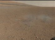 Основная камера "Кьюриосити" сделала первую цветную панораму