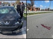 Женщина сбила двух детей под Днепром: мальчик умер, не приходя в себя (фото с места аварии)