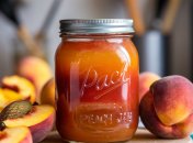 Персиково-яблочное варенье получается невероятно ароматным (изображение создано с помощью ИИ)