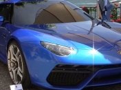 Суперкар Lamborghini Asterion в действии (Видео)