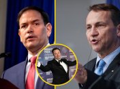 Марко Рубио, Радослав Сикорский и Илон Маск