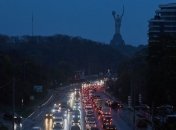 Вечерний Киев без электричества