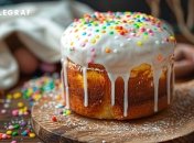 Этот кулич не займет много времени на приготовление (изображение создано с помощью ИИ)