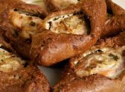 Лосось запечённый в тесте