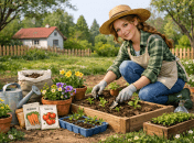 Апрель - разгар посевного сезона