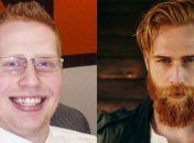 Парень отрастил бороду и превратился в горячего красавца (Фото)