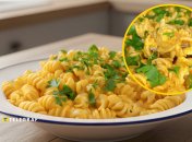 Паста в сливочно-томатном соусе