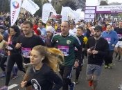 В Киеве проходит международный марафон Wizz Air Kyiv City Marathon 2017