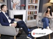 Сергій Лещенко під час інтерв’ю