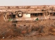 В Казахстане перевернулся автобус, погибли восемь человек