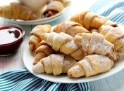 Как приготовить рогалики с ореховой начинкой – простой рецепт