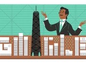 Google посвятил дудл автору чикагских небоскребов