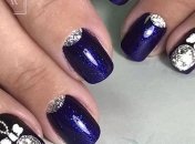 Маникюр 2019: лунный маникюр с различным дизайном на любой вкус