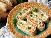 Салат "Оливье" можно превратить в эффектную закуску