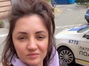 Оля Цыбульская сделала аварию в Киеве