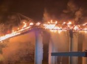 В результате пожара без электричества, газа и воды остались около 180 домов