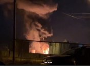 Пожар на нефтебазе