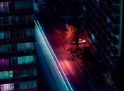 Фотограф создает удивительные снимки ночных городов в неоновом свете (Фото)