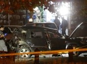 В Грузии взорвали автомобиль одного из лидеров оппозиции (Видео)