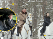 Северокорейский "лидер" часто предстает перед публикой на белом коне